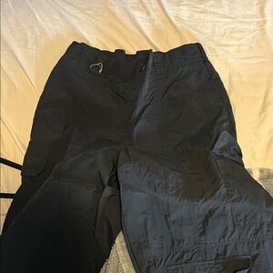 Black Cargo Pants